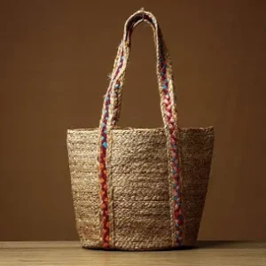 Eco-Chic Jute Tote Bag – Stylish, Sustainable & Durable